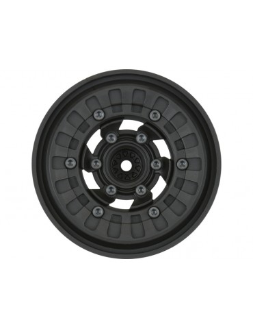 Pro-Line Wheels 2.6" Vice CrushLock Front/Rear H12 Crawling Black (2)
