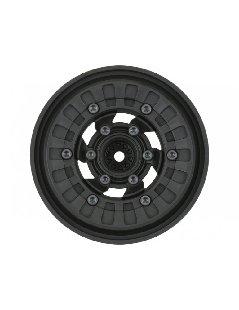 Pro-Line Wheels 2.6" Vice CrushLock Front/Rear H12 Crawling Black (2)