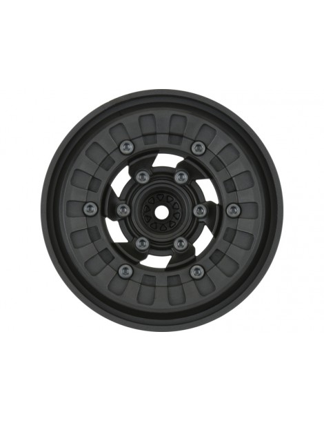 Pro-Line Wheels 2.6" Vice CrushLock Front/Rear H12 Crawling Black (2)