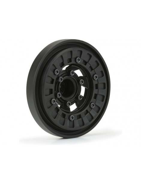 Pro-Line Wheels 2.6" Vice CrushLock Front/Rear H12 Crawling Black (2)