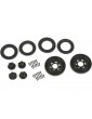 Pro-Line Wheels 2.6" Vice CrushLock Front/Rear H12 Crawling Black (2)