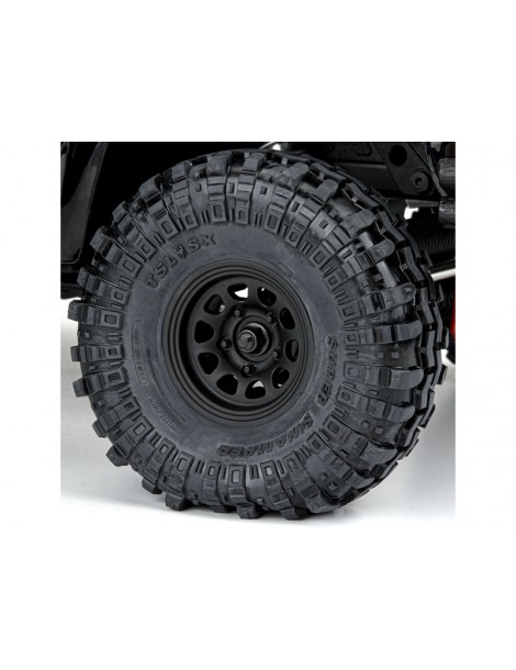 Pro-Line Wheels 1.55" Keystone Front/Rear H12 Rock Crawler Black (2)
