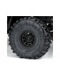 Pro-Line Wheels 1.55" Keystone Front/Rear H12 Rock Crawler Black (2)