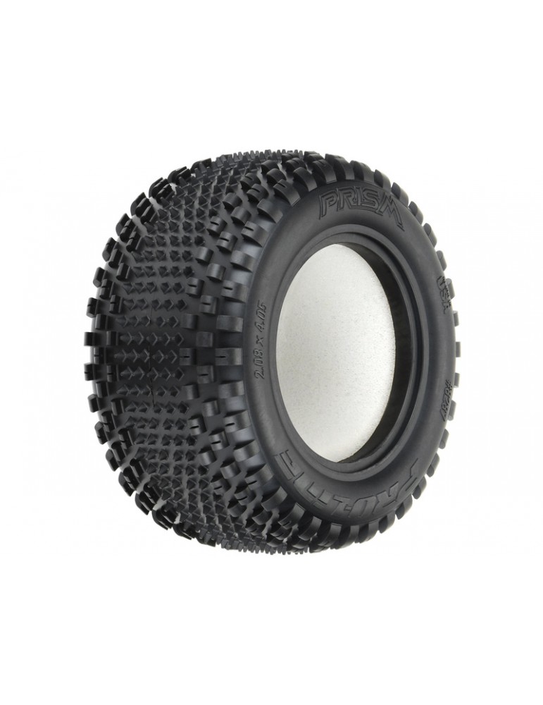 Pro-Line Tires 2.2" Prism T Z3 Carpet Stadium Truck Front (2)