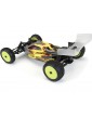 Pro-Line Wheels 1/18, Prism Carpet Mini-B Rear Tires, H8 Yellow Wheels (2) (Losi Mini-B)