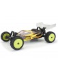 Pro-Line Wheels 1/18, Wedge Carpet Mini-B Front Tires, H8 Yellow Wheels (2) (Losi Mini-B)