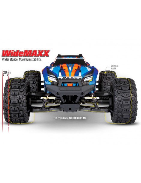 Traxxas Maxx 1:8 4WD TQi RTR Blue