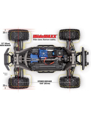 Traxxas Maxx 1:8 4WD TQi RTR Blue