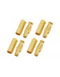 Connector Gold Plated 4.0mm Car (4 pairs)