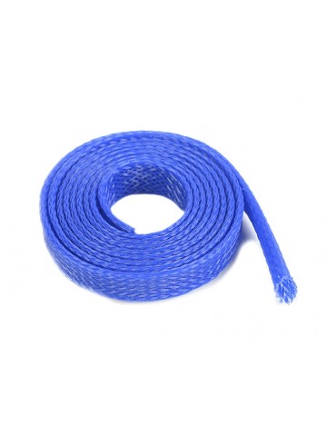 Wire Protection Sleeve Braided 8mm Blue (1m)
