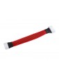 Wire Protection Sleeve Braided 8mm Red (1m)