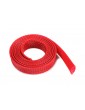 Wire Protection Sleeve Braided 10mm Red (1m)