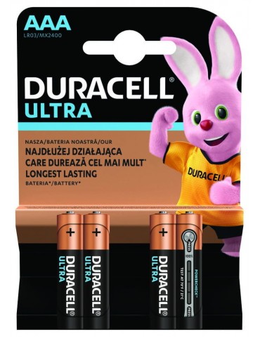 Duracell Alkaline batteries Ultra Power LR03 /AAA 4 pcs