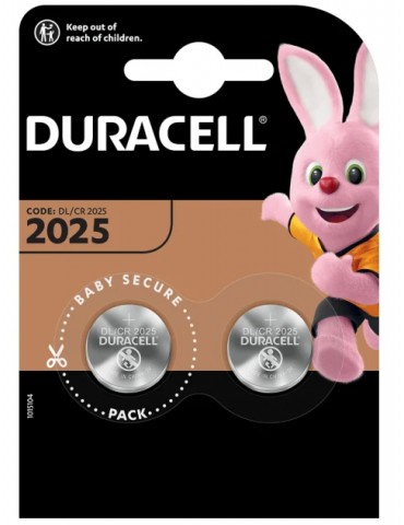 Duracell Lithium batteries 2025 2 pcs