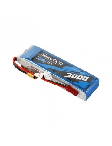 Gens Ace 3000mAh 7.4V 2S1P LiPo akumuliatorius