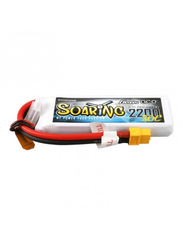Gens Ace Soaring 2200mAh 7.4V 30C 2S1P XT60