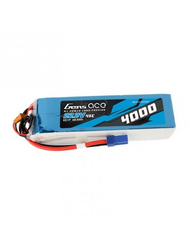 Gens Ace 4000mAh 22.2V 45C 6S1P