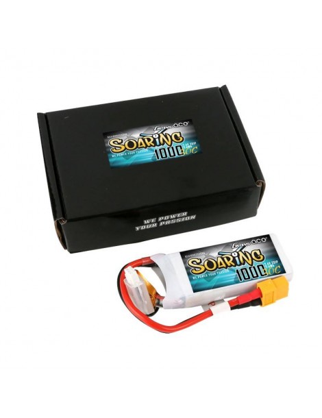 Gens Ace Soaring 1000mAh 7.4V 30C 2S1P XT60