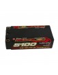 Gens Ace Redline Series 5100mAh 7.6V 130C 2S2P HardCase HV Lipo Battery