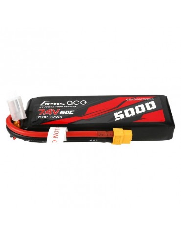 Gens Ace Baterija 5000mAh 7,4V 60C 2S1P XT60 Material Case