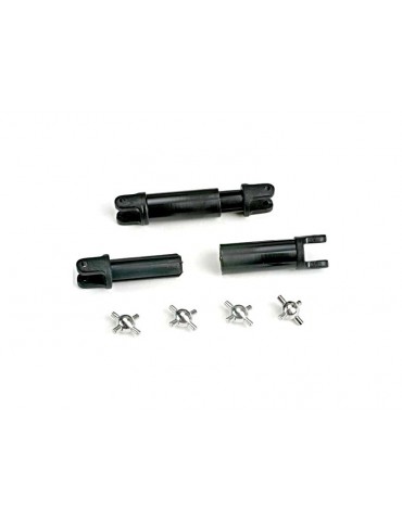 Traxxas Half-shafts/ metal U-joints (4)