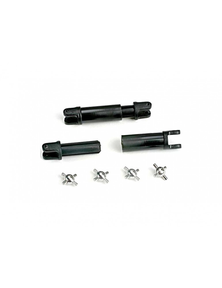 Traxxas Half-shafts/ metal U-joints (4)