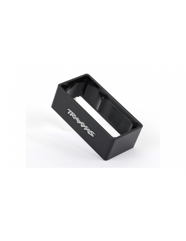 Traxxas Servo case, aluminum (black-anodized) (middle) (for 2275 servo)