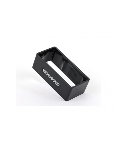 Traxxas Servo case, aluminum (black-anodized) (middle) (for 2275 servo)