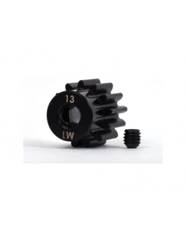 Traxxas Gear, 13-T pinion (1.0 metric pitch) (fits 5mm shaft)/ set screw