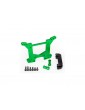 Traxxas Shock tower, rear, 7075-T6 aluminum (green-anodized) / body mount bracket
