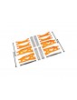 Traxxas Suspension kit, X-Maxx WideMaxx, orange