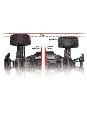 Traxxas Suspension kit, X-Maxx WideMaxx, blue