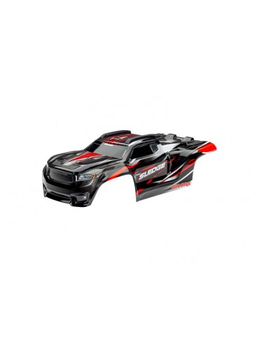 Traxxas Body, Sledge, red