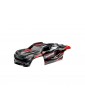 Traxxas Body, Sledge, red