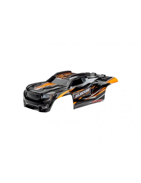 Traxxas Body, Sledge, orange