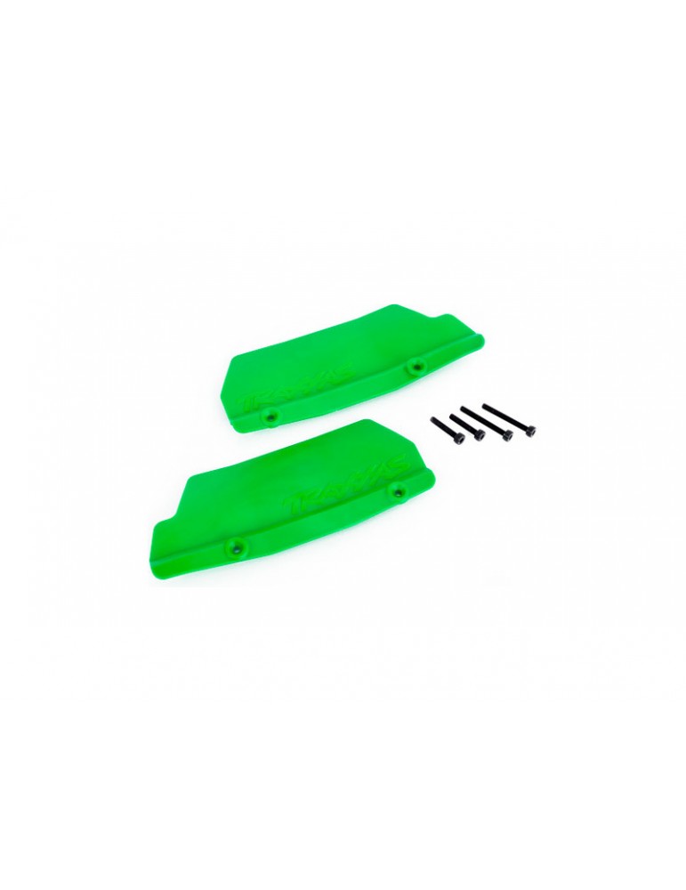 Traxxas Mud guards, rear, green (left and right)