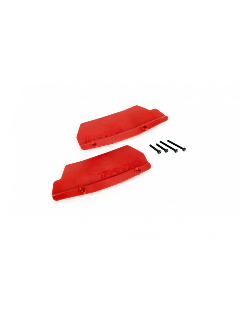 Traxxas Mud guards, rear, red (left and right)