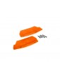 Traxxas Mud guards, rear, orange (left and right)