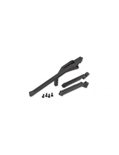 Traxxas Chassis braces (rear (1), rear tower (2)) (fits Sledge)