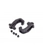 Traxxas Caster blocks (c-hub), left & right/ kingpin bushings (4)