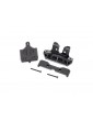Traxxas Bumper, rear/ skidplate, rear/ tie bar mount, rear