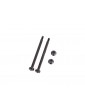 Traxxas Suspension pins, outer, front, 3.5x48.2mm (hardened steel) (2)