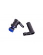 Traxxas Servo saver/ servo saver spring/ servo horn, steering (assembled)