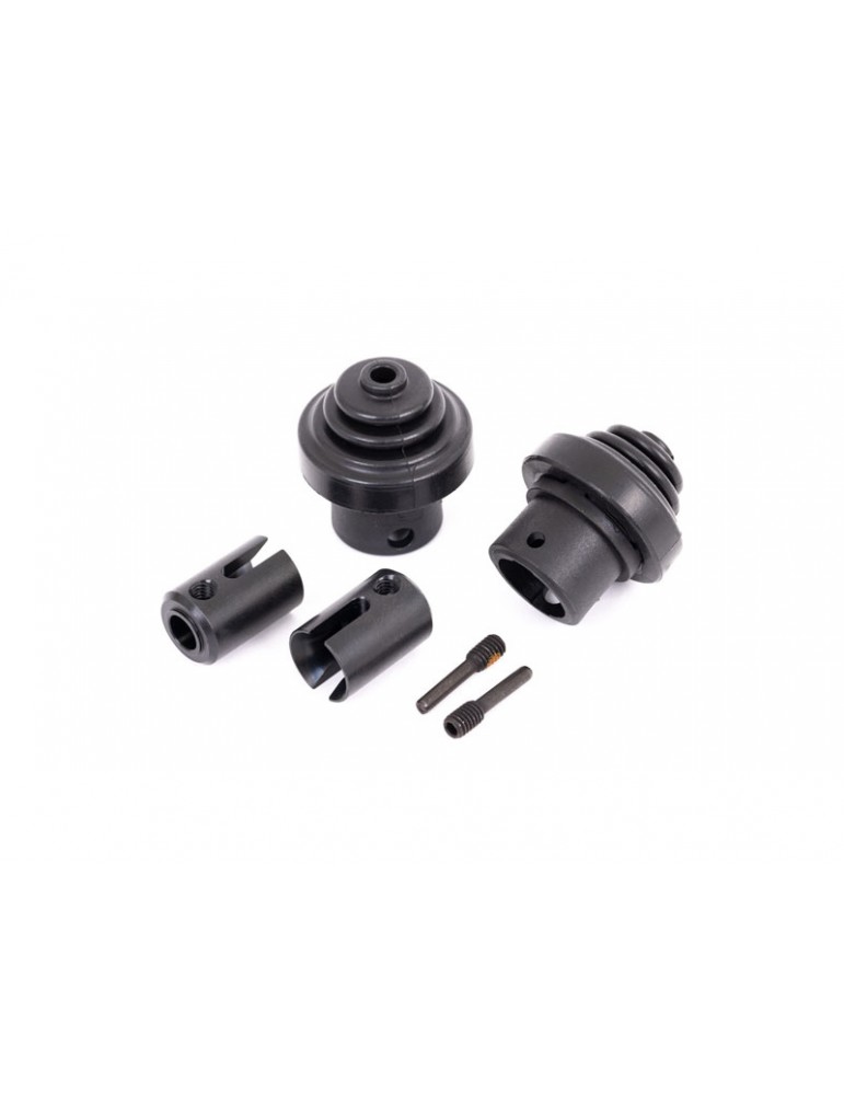Traxxas Drive cup, front or rear (for differential pinion gear)/ driveshaft boots (2)