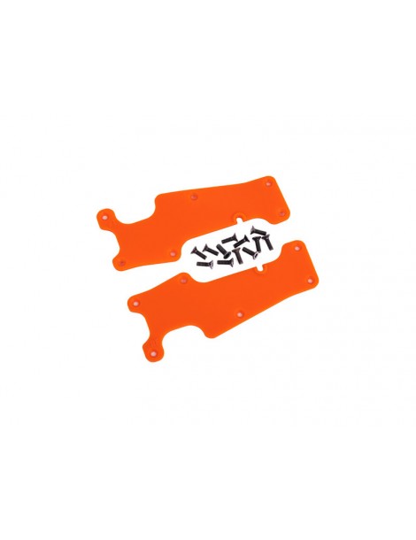 Traxxas Suspension arm covers, orange, front (left and right)