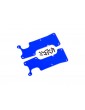 Traxxas Suspension arm covers, blue, rear (left and right)