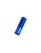 Traxxas Body, GT-Maxx shock (aluminum, blue-anodized) (long) (1)