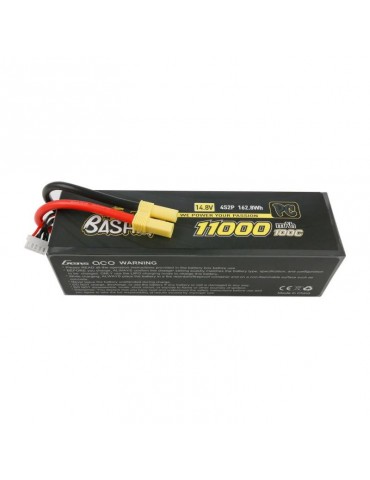 Gens Ace Bashing 11000mAh 14.8V 100C 4S2P LiPo EC5 Battery