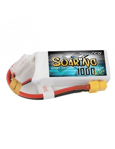 Gens Ace Soaring 1000mAh 11.1V 30C 3S1P XT60