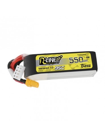 Tattu R-Line 550mAh 11.1V 95C 3S1P XT30